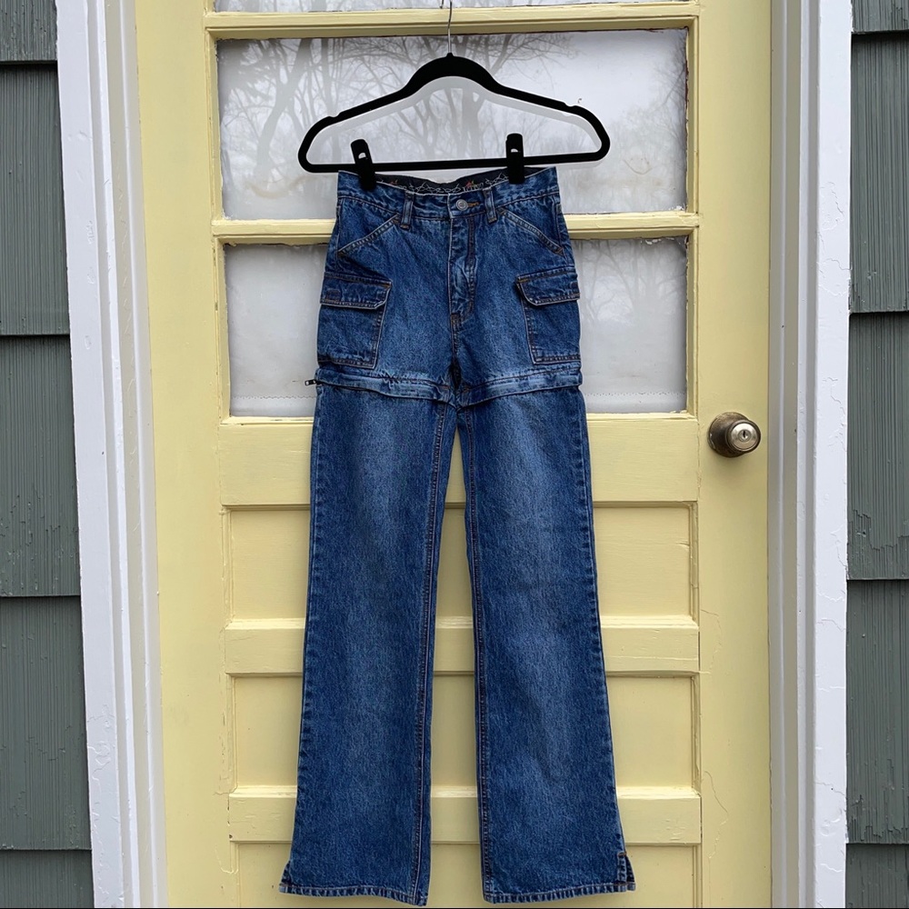90's Y2K Vintage convertible jeans